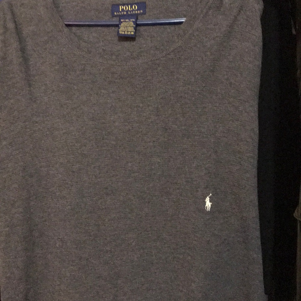 Heather gray Ralph Lauren Polo